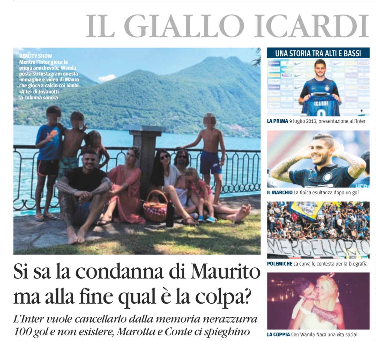 Icardi giornale