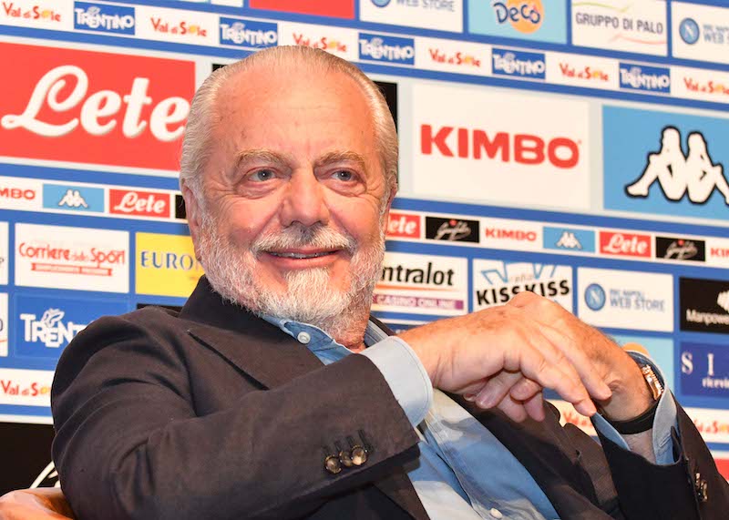 De Laurentiis voleva la Serie A il 20 giugno: «Il 13 è troppo alto il rischio infortuni»