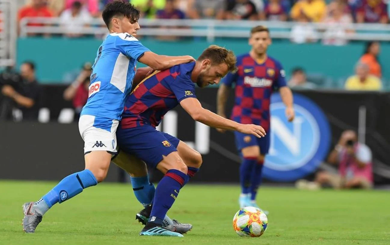 su Barcellona-Napoli: 
