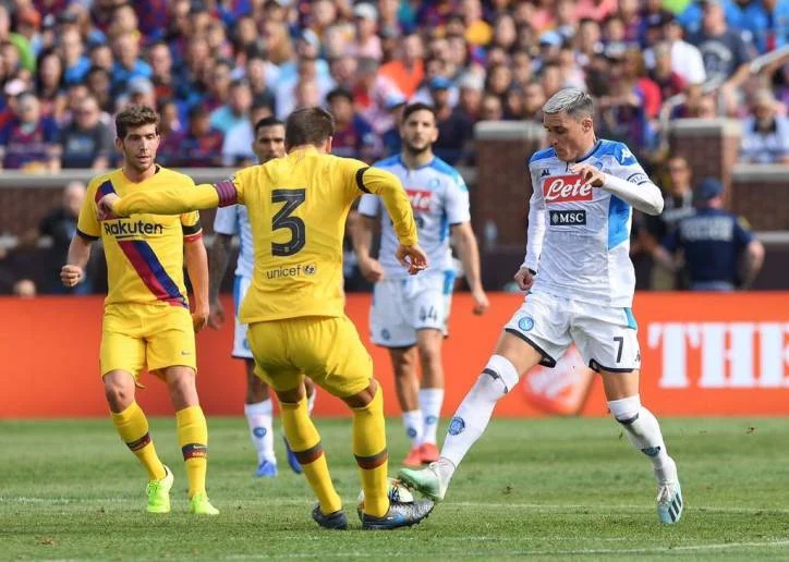 Barcellona-Napoli 4-0