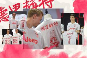 La Juve mette in vendita maglie con il nome in cinese di 5 giocatori item-thumbnail