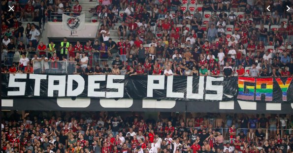 Nizza-Marsiglia sospesa per striscioni e cori omofobi