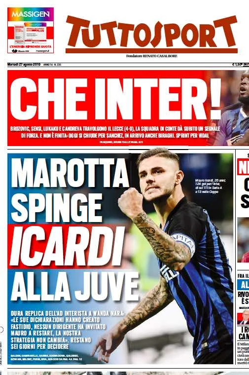 marotta icardi alla juve