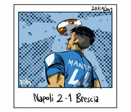 La polaroid di Napoli-Brescia