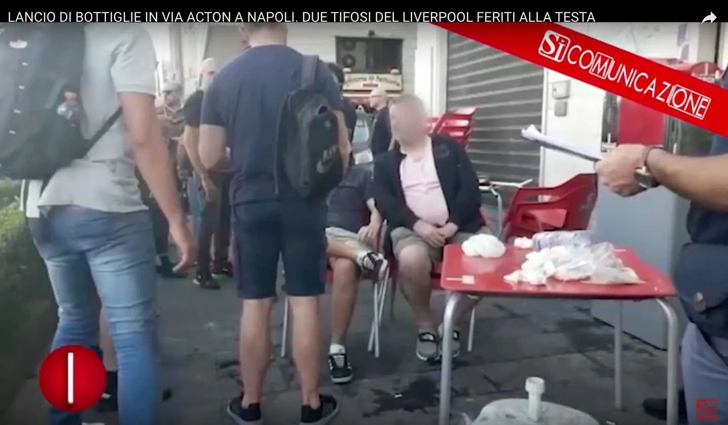 Napoli-liverpool incidenti