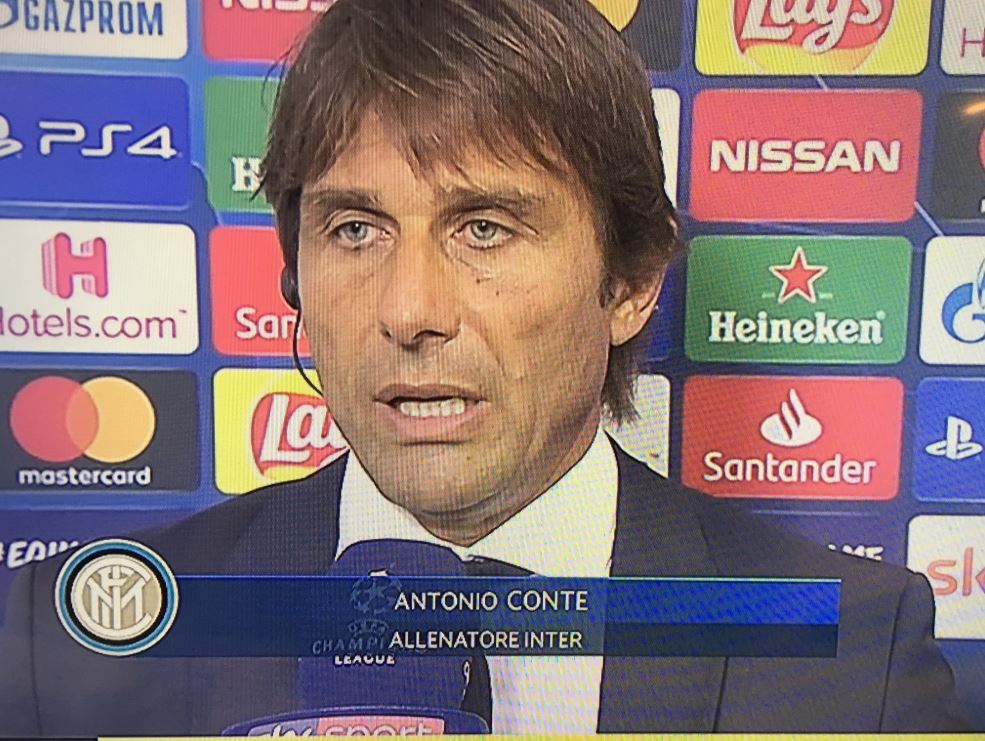 Conte: “Mi scuso con i tifosi. Il primo responsabile sono io”