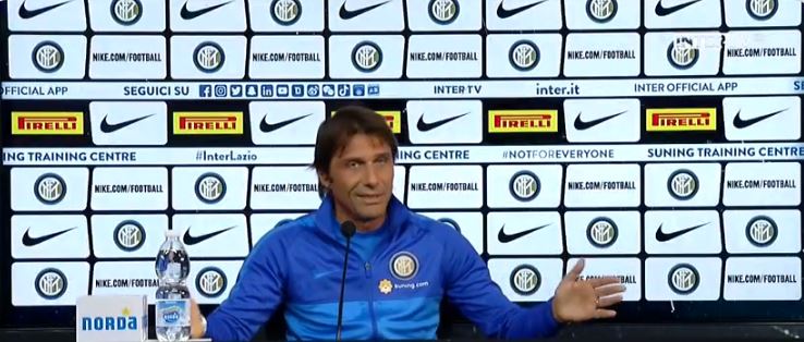 Conte: “Var? Ci fosse uno strumento così per gli allenatori. Gli arbitri stiano sereni”