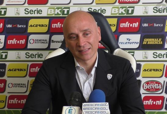 E’ ufficiale. Nel Brescia va via Grosso e torna Corini E’ ufficiale. Nel Brescia va via Grosso e torna Corini