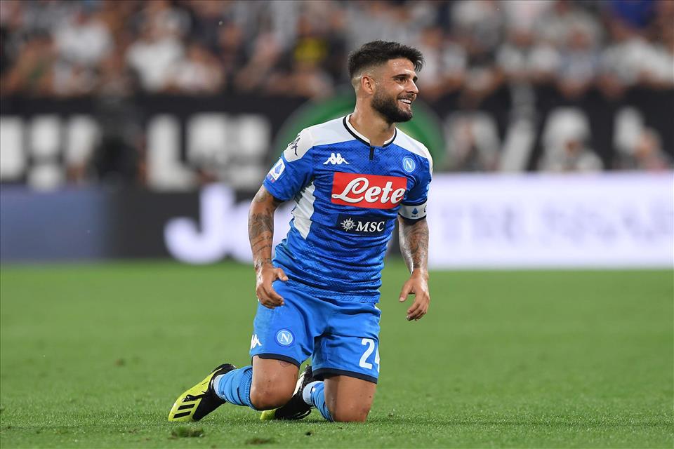 Sky: Insigne in tribuna per scelta tecnica