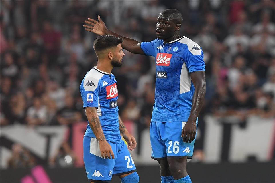 Sky: Insigne e Koulibaly sono gli uomini simbolo del Napoli di Gattuso