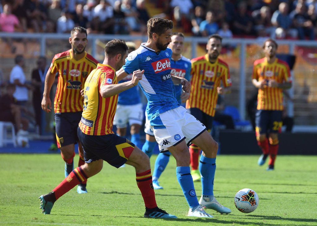 Lecce-Napoli 1-4: doppietta di Llorente, i pensionati passano a due. Confermata la legge di Kolarov