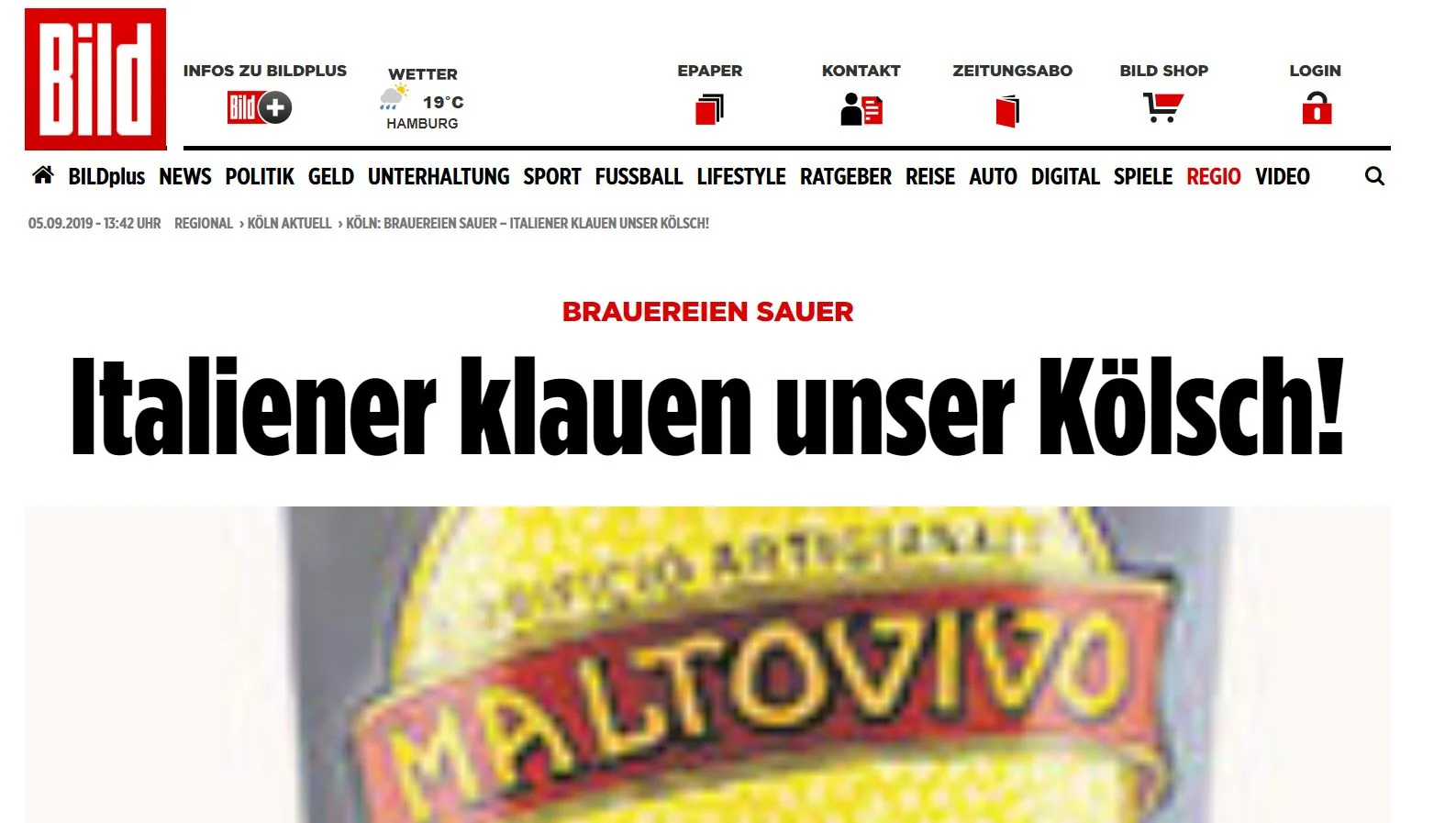 benevento kolsch maltovivo
