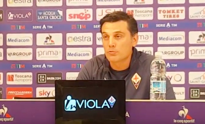 Montella scherza: “Se la mamma di Sarri tifa Fiorentina, la invito allo stadio così si diverte”