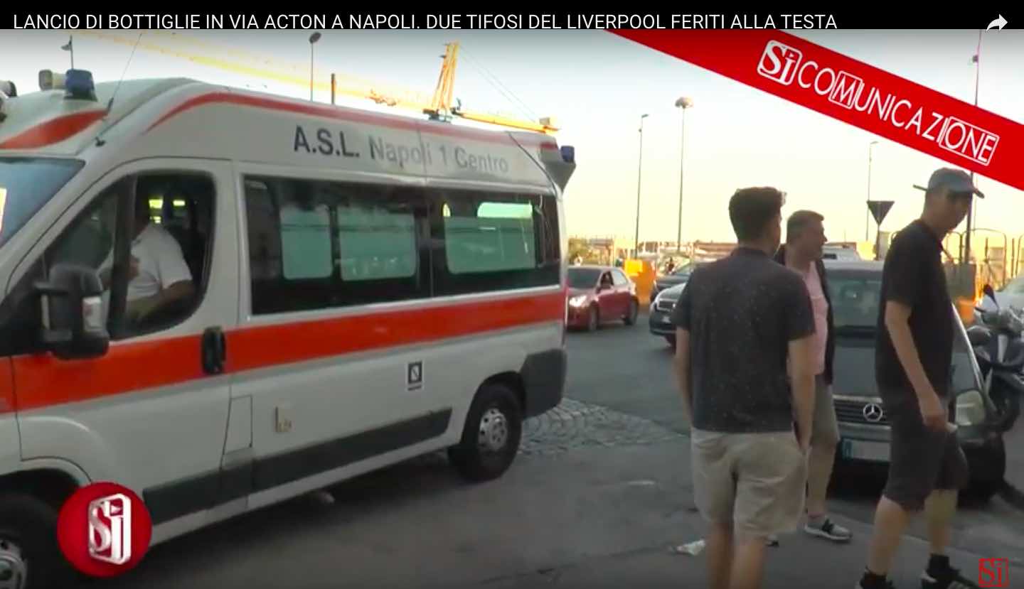 Napoli-Liverpool: la stampa inglese parla di imboscata ai tifosi del Liverpool
