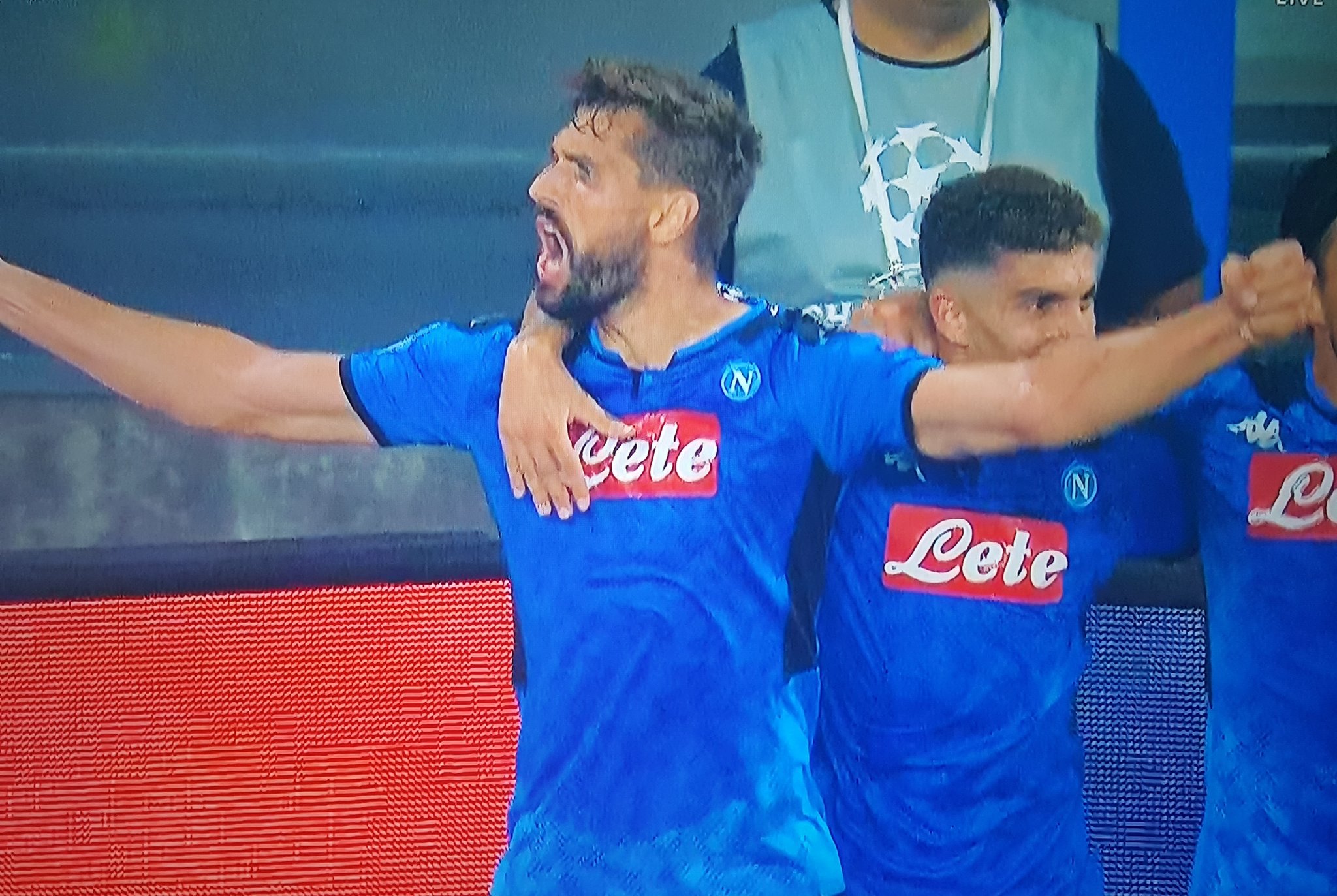 Napoli-Liverpool: Llorente entra e segna il gol del raddoppio