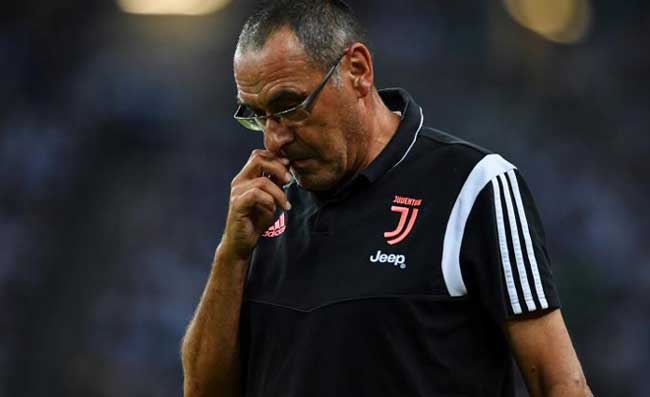 Sarri: «In casa dell’Atletico la Juve non segnava da tanto tempo. Spiace per i gol subiti»