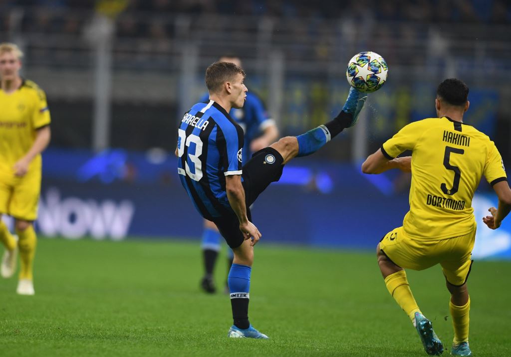 Barella: “Abbiamo sfruttato tutte le occasioni. Penso sia stato merito nostro vincere” Barella: “Abbiamo sfruttato tutte le occasioni. Penso sia stato merito nostro vincere”