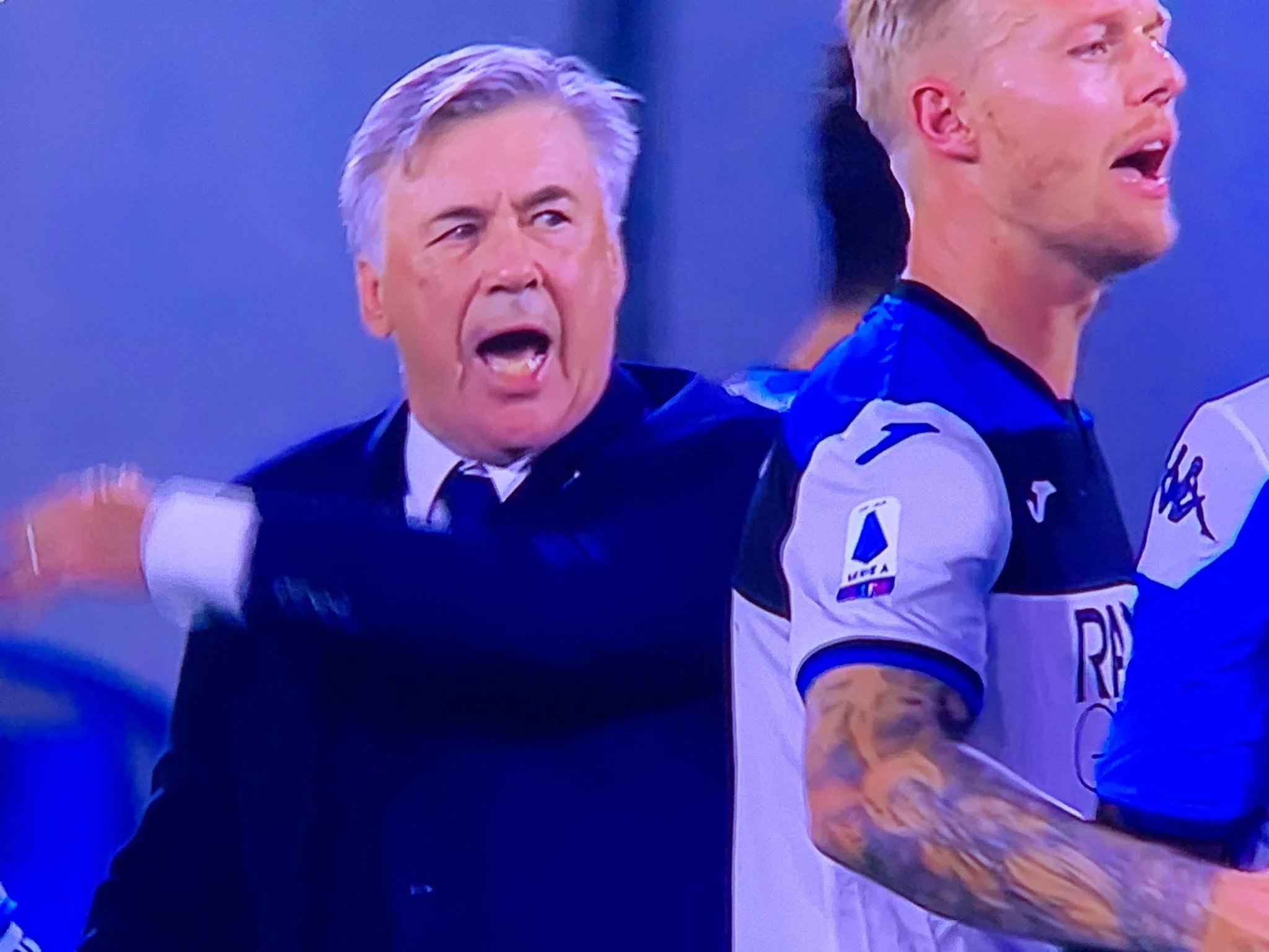Atalanta Ancelotti Var