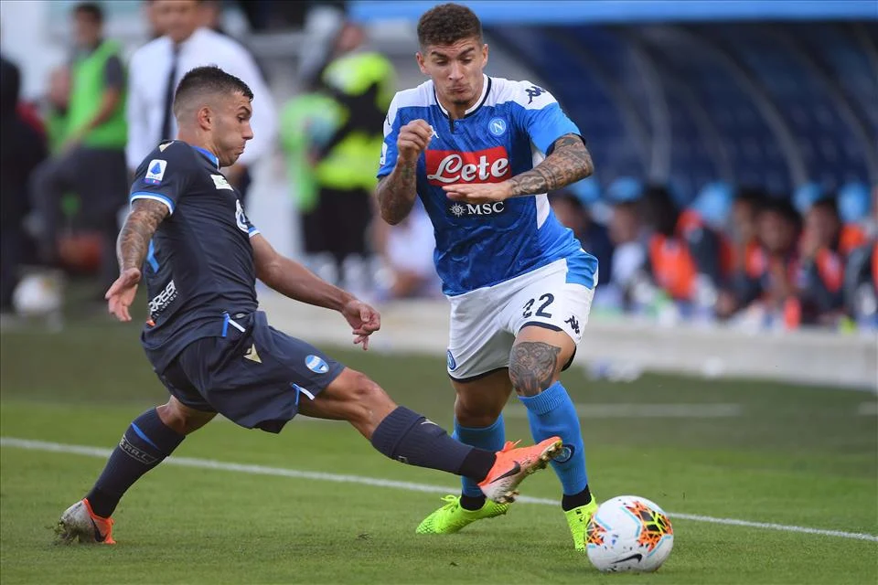 di lorenzo primo del napoli per minutaggio