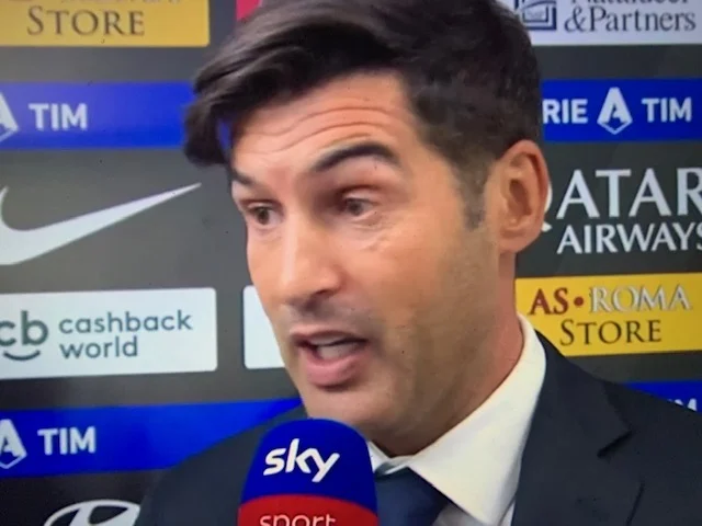 Fonseca ex allenatore della Roma c he era convinto di andare al Tottenham , invece Paratici ha chiamato Gattuso