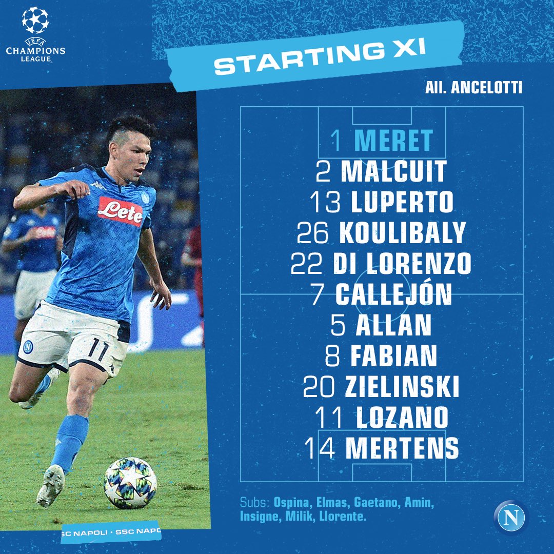 Salisburgo-Napoli, Ancelotti lascia fuori Insigne. Manolas in tribuna Salisburgo-Napoli, Ancelotti lascia fuori Insigne. Manolas in tribuna