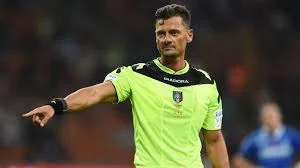 L'arbitro Giacomelli