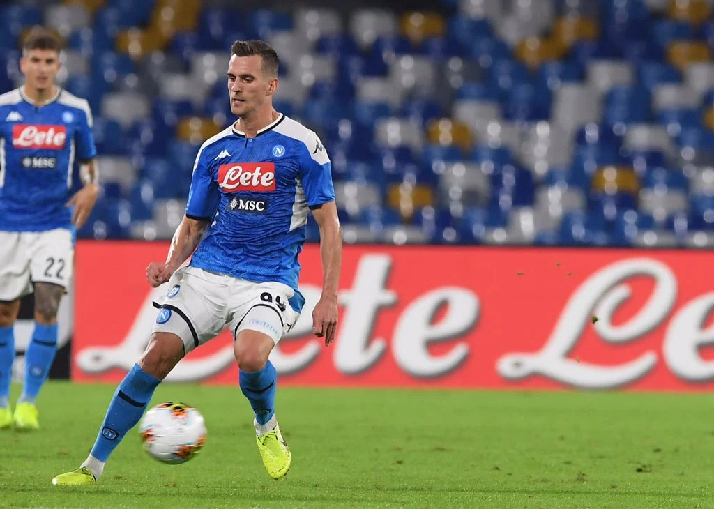 fastidio muscolare per Milik
