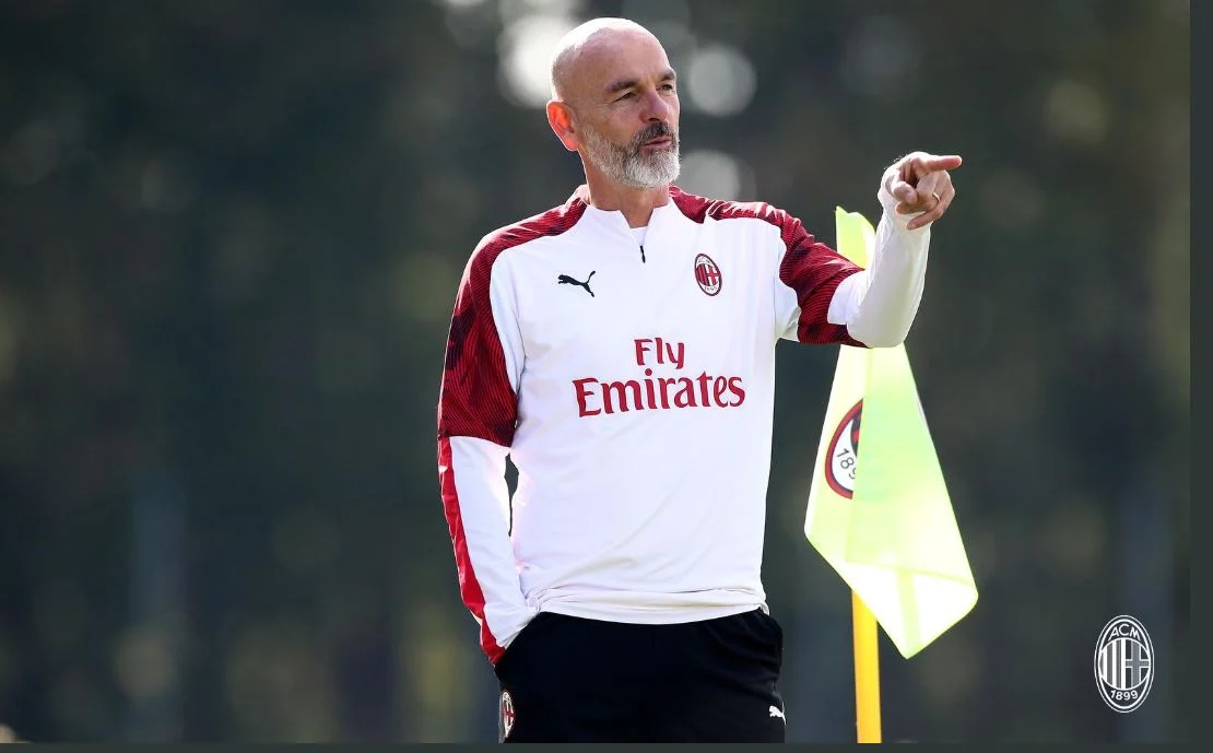 pioli in conferenza stampa