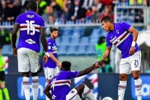 La Roma si scusa per i cori razzisti contro Vieira. La Samp ringrazia item-thumbnail