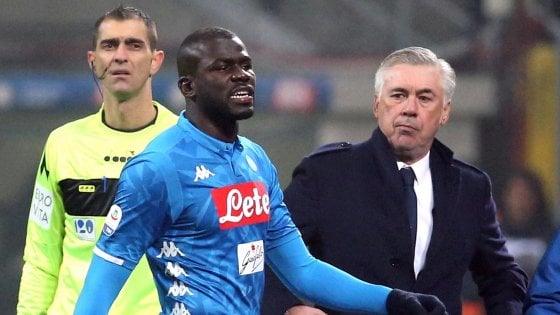 Si parla di razzismo solo grazie a Balotelli, Koulibaly e Carlo Ancelotti