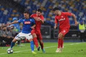 il Napoli prende solo pali