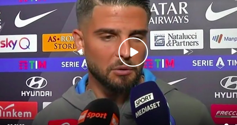 Insigne: Ho chiesto spiegazioni a Rocchi su Lozano e mi ha detto “Hai fatto più errori tu in campo che io”