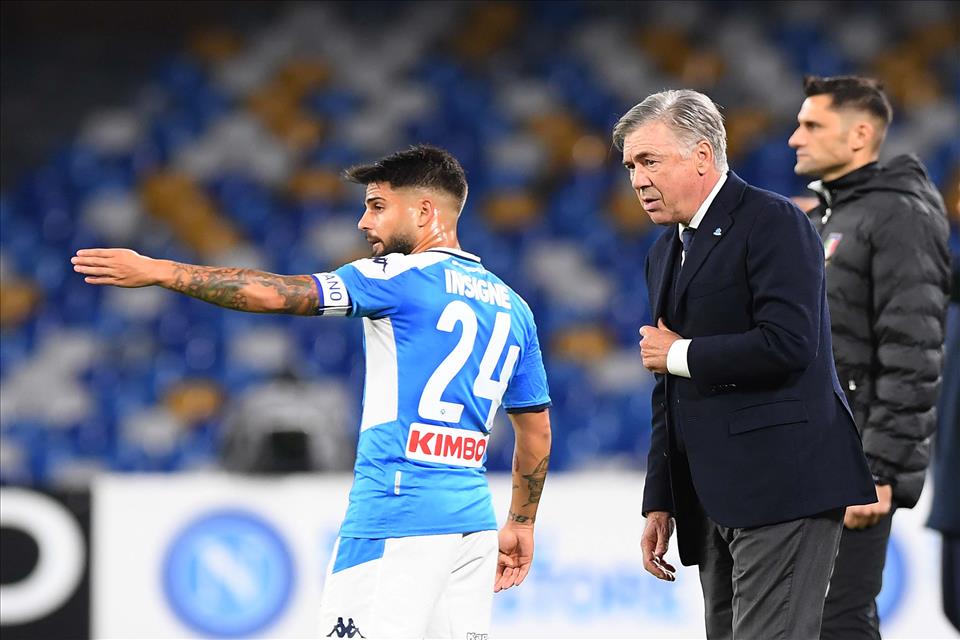 Gazzetta: Insigne gioca anche da seconda punta, come gli chiedeva Ancelotti