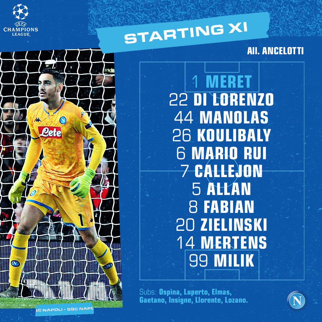 Napoli-Genk, fuori Insigne. Giocano Mertens e Milik Napoli-Genk, fuori Insigne. Giocano Mertens e Milik