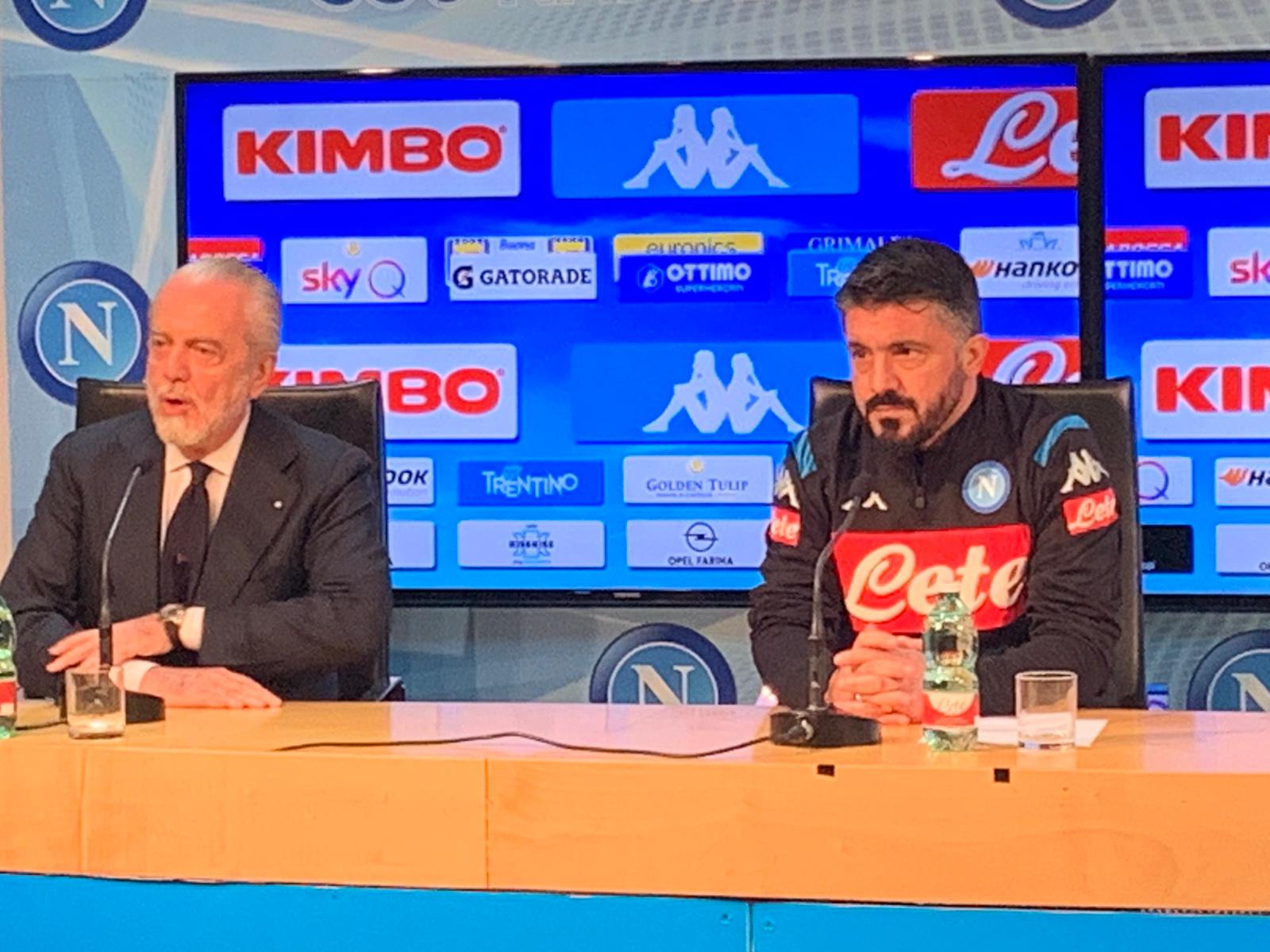 Il Giornale: De Laurentiis pressa Gattuso, subito due vittorie o non sarà Champions