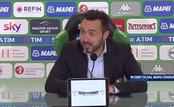 De Zerbi: “Ho visto poca voglia di andare a vincere, non sono contento”