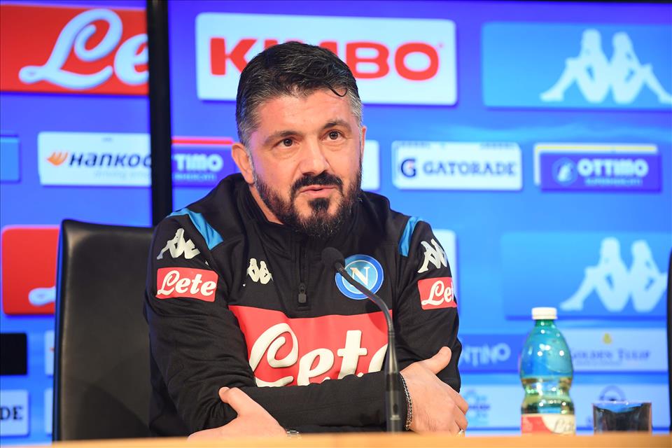 Gattuso: «I primi 15 minuti sono la fotografia del Napoli»