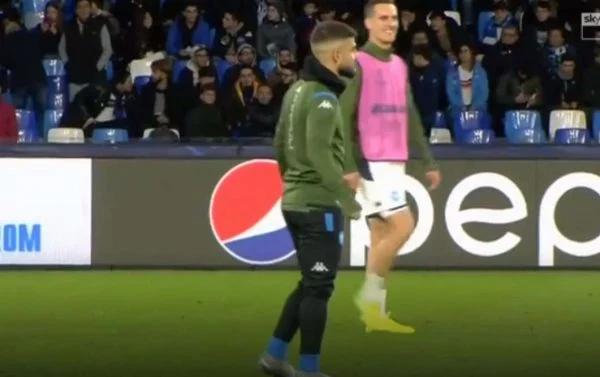la panchina di insigne