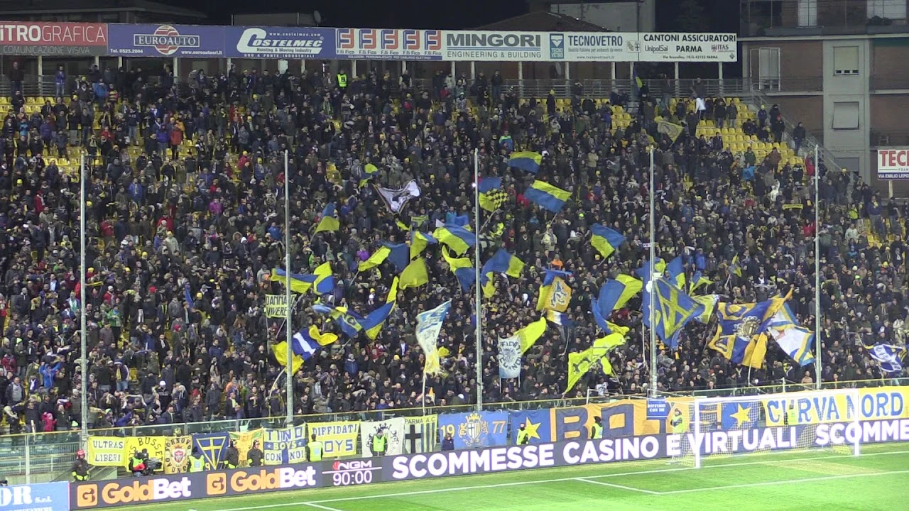 i tifosi del parma disertano il san paolo
