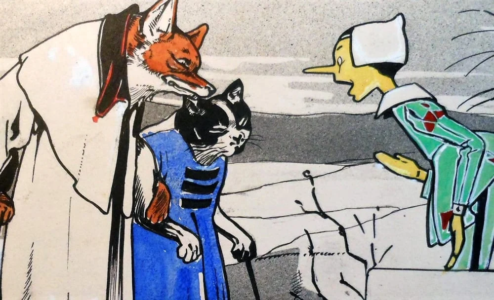 il vero Pinocchio di Collodi