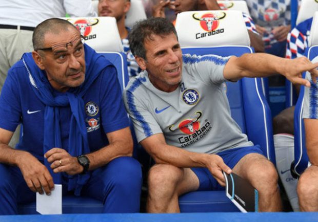 Zola: “Difficile lavorare con Sarri, ha un’alta opinione delle sue idee”