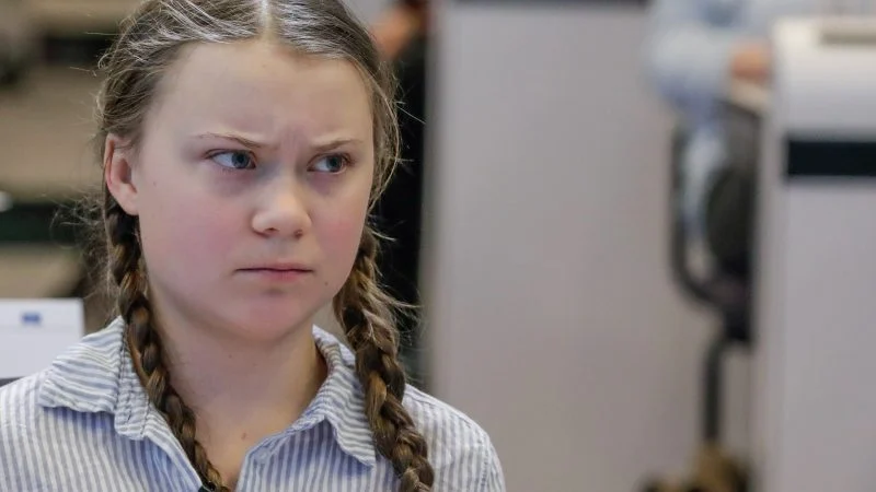 Greta contro Federer