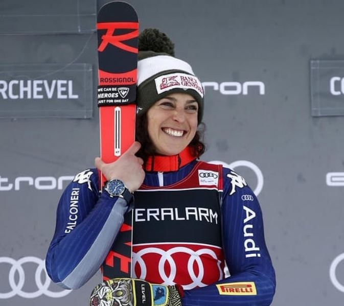 Brignone: «Non è colpa mia se la Shiffrin si è assentata per la morte del papà. Non potevamo fermarci per lei»