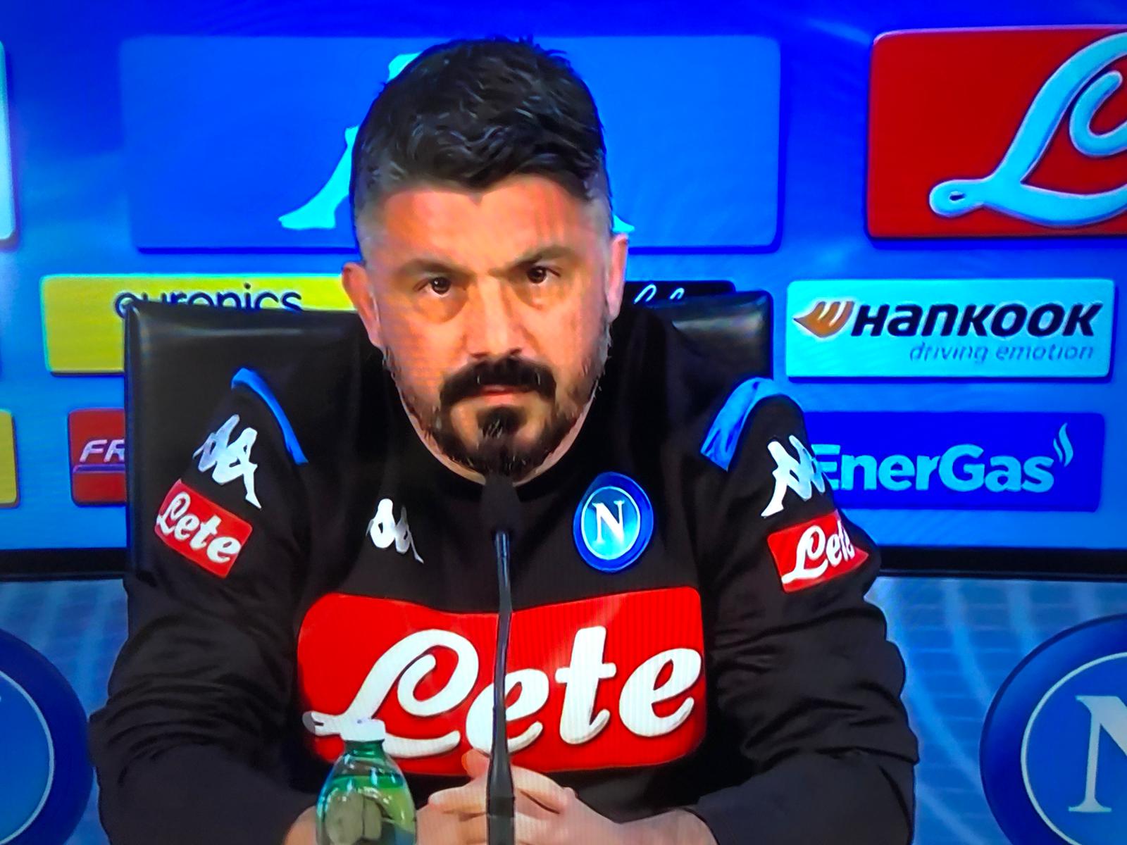 Gattuso: “Dobbiamo fare una grande prestazione e forse non basterà nemmeno”