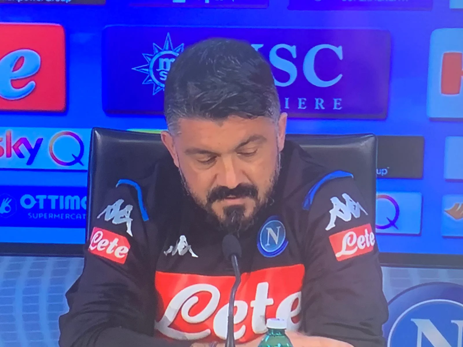 Gattuso: «Non possiamo sottovalutare nemmeno una partita a tressette a perdere»