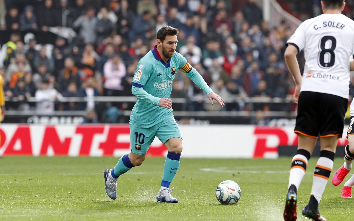 La celebrazione di Messi che con tre assist si riprende il Barcellona: “ha fretta di vincere” La celebrazione di Messi che con tre assist si riprende il Barcellona: “ha fretta di vincere”