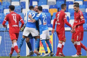 Insigne calcia i rigori alla Jorginho, Ospina si riscatta e il Napoli batte il Perugia 2-0 item-thumbnail