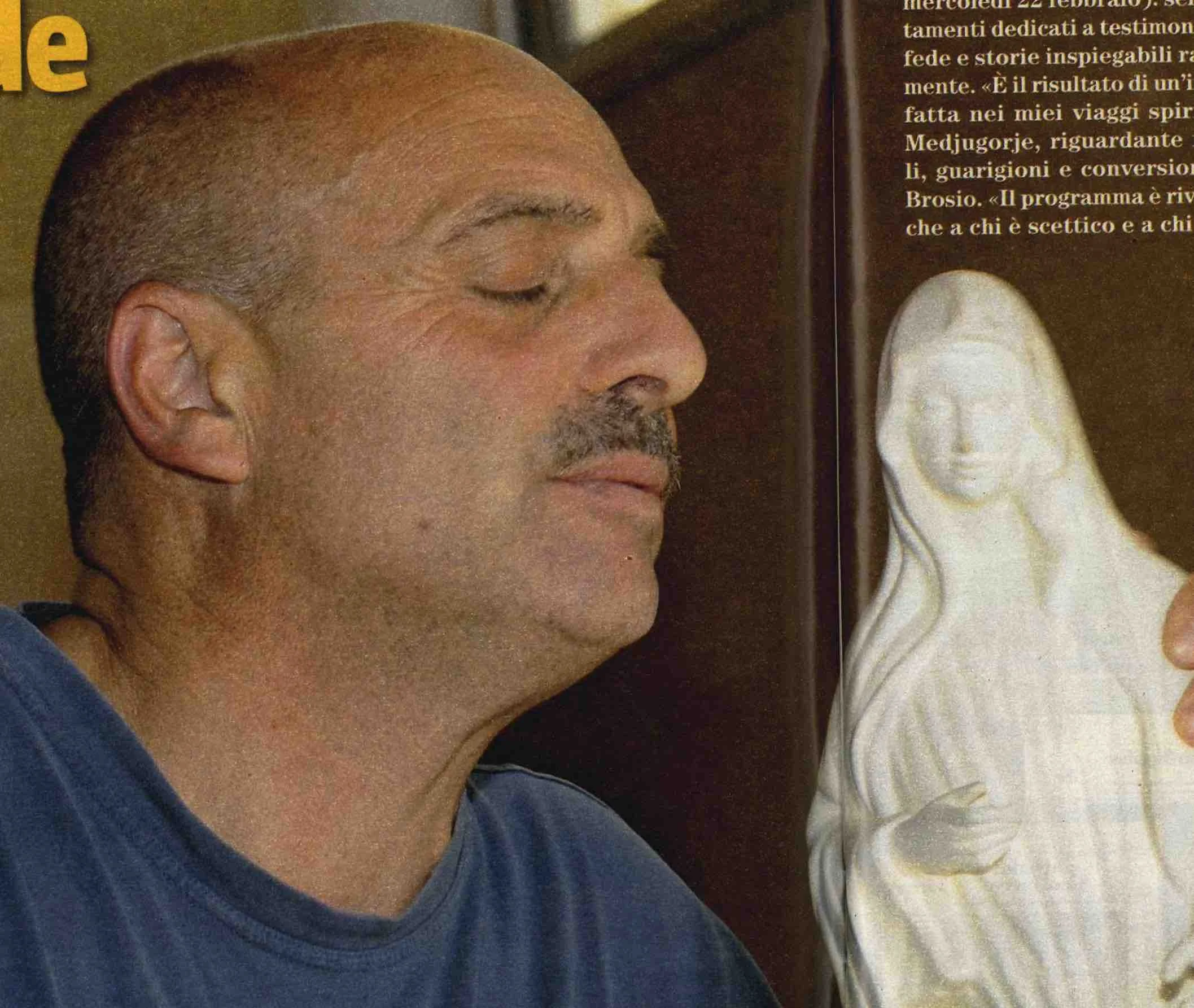 Montalbano e Paolo Brosio