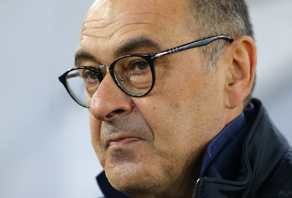 Sarri: «Grande partita, siamo fuori dalla Champions con una sconfitta in otto partite»