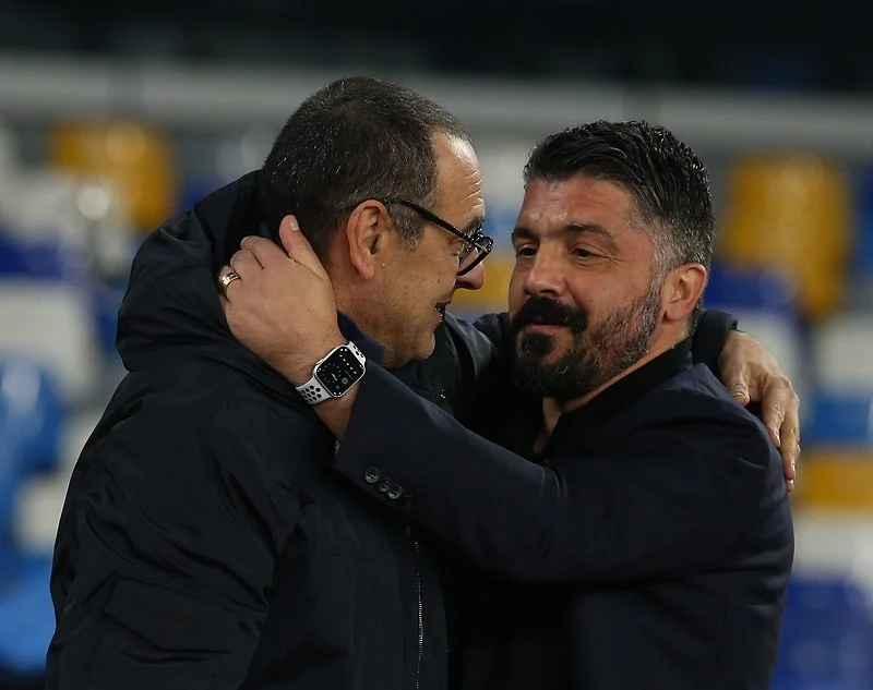 Napoli Gattuso Sarri